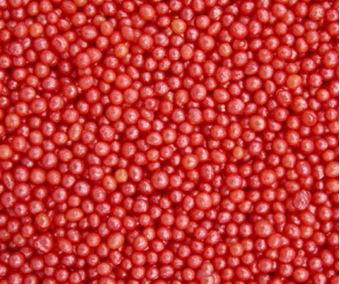 Picture of RED MINI SUGAR PEARLS EDIBLE SPRINKLES X 50G